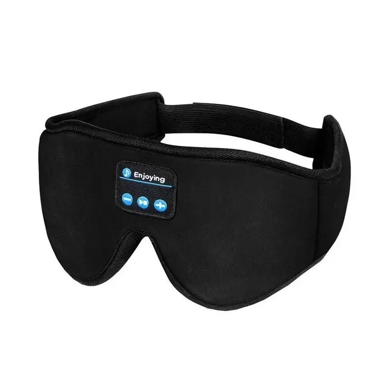 3D Eye Mask Bluetooth Music Play Sleeping Headphones with Built-in HD Speaker Mask For Sleep Headphones Wireless Air Travel 5.0
