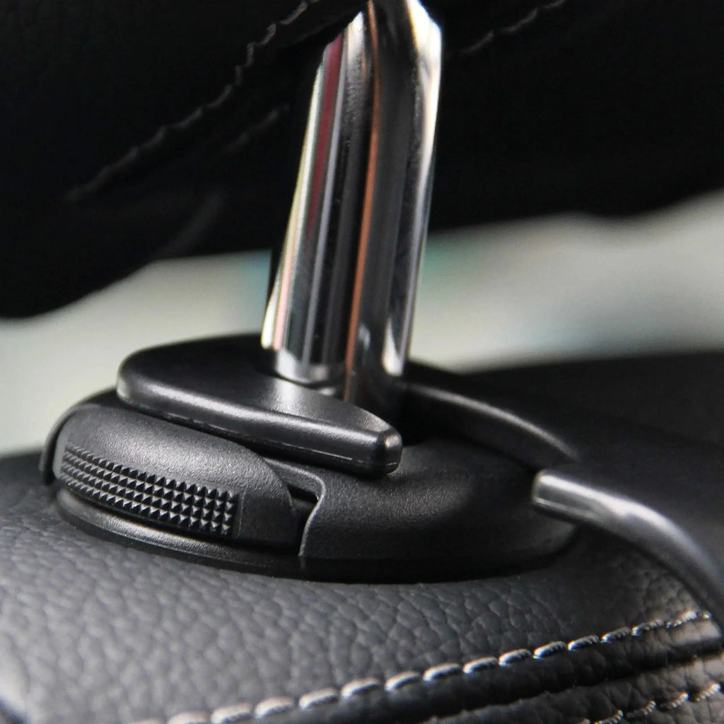 2/4Pcs Car Headrest Hooks Hanger for Bags Seat Back Organizer Holder Clips Auto Fastener Hooks Car Storage Interior Accessories