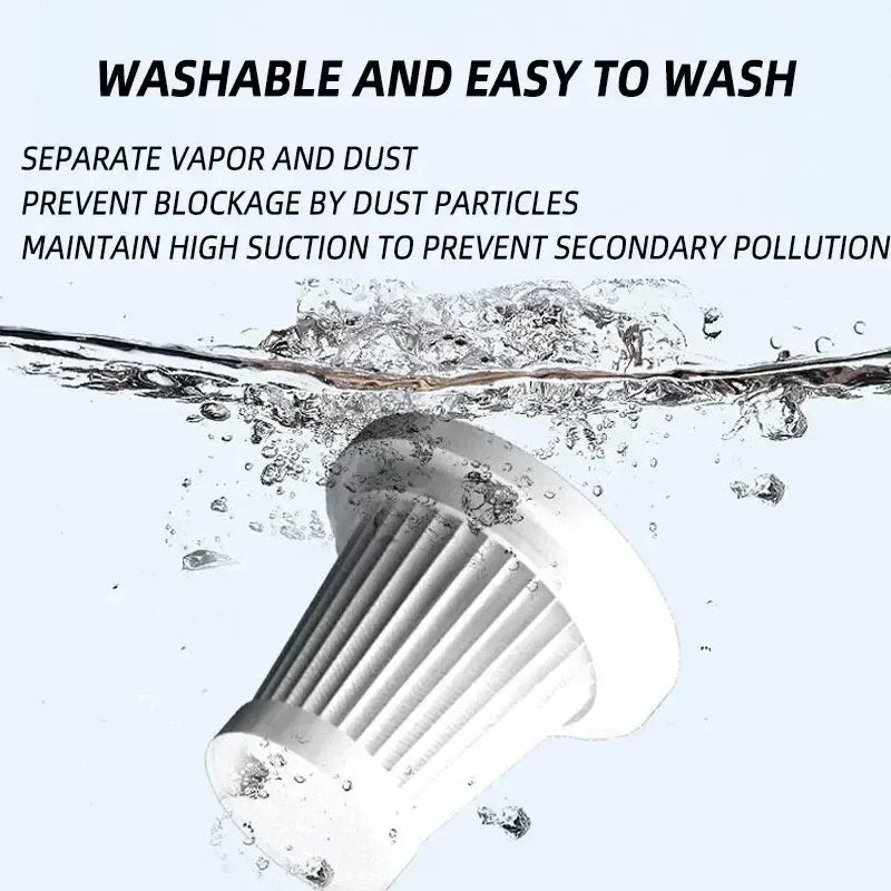 Portable Car Vacuum Wireless 12000PA - Mini Handheld Vacuum Cleaner