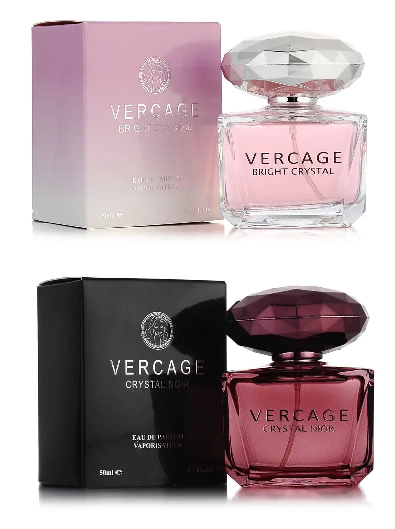50ml Crystal Diamond Sweet Love Crystal Powder Diamond Black Crystal Lady Eau De Toilette Fragrance  Flower Spary Woman Perfumes