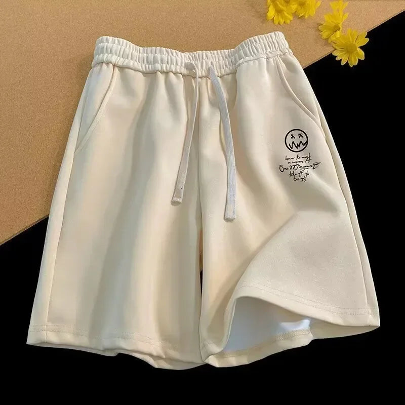 M-8XL Oversized Shorts Men Thin Casual Wide Leg Shorts Versatile Trend Loose Oversized Sports Shorts for Men