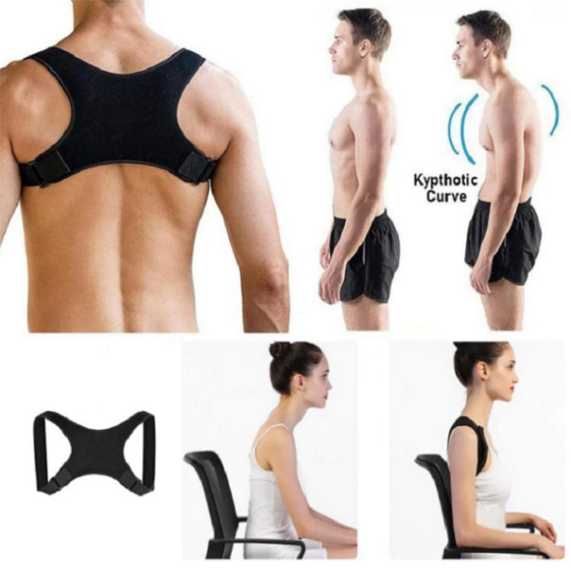 Adjustable Posture Corrector  Back Brace Shoulder Support Corrector Prevention Humpback Back Health Care