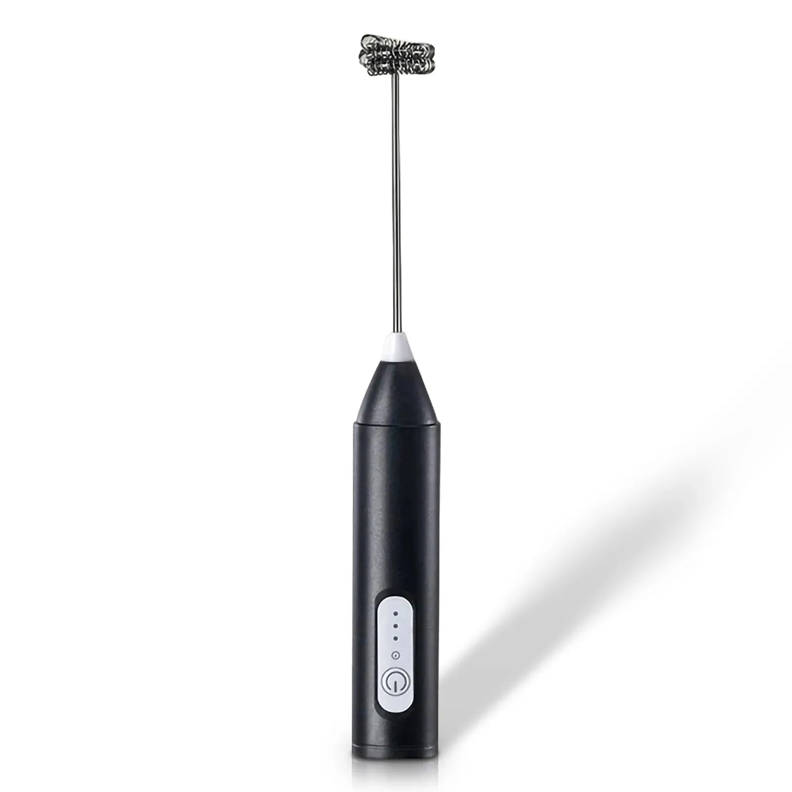 MINI Milk Frother USB Rechargeable 3 Speeds Foam Maker Coffee Whisk Mixer Electric Handle Blender Egg Beater Hot Cooking Tools
