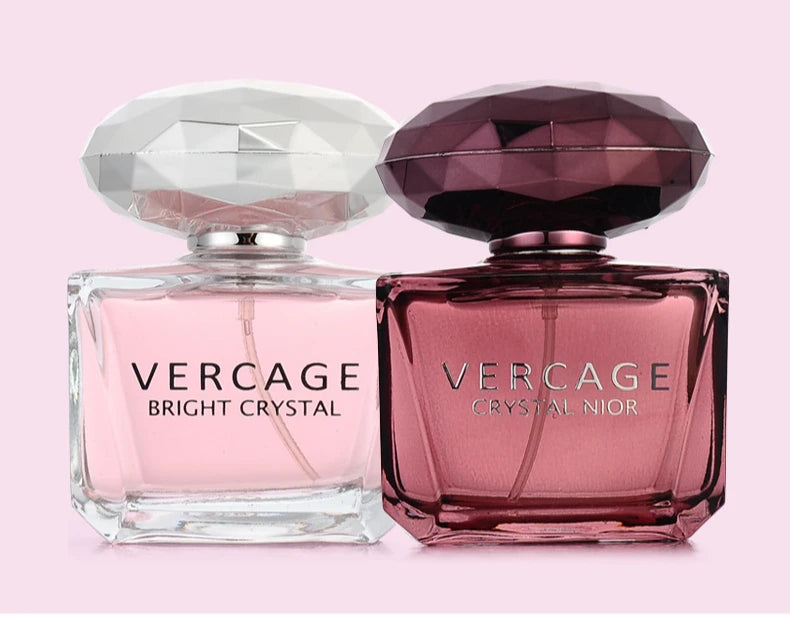 50ml Crystal Diamond Sweet Love Crystal Powder Diamond Black Crystal Lady Eau De Toilette Fragrance  Flower Spary Woman Perfumes