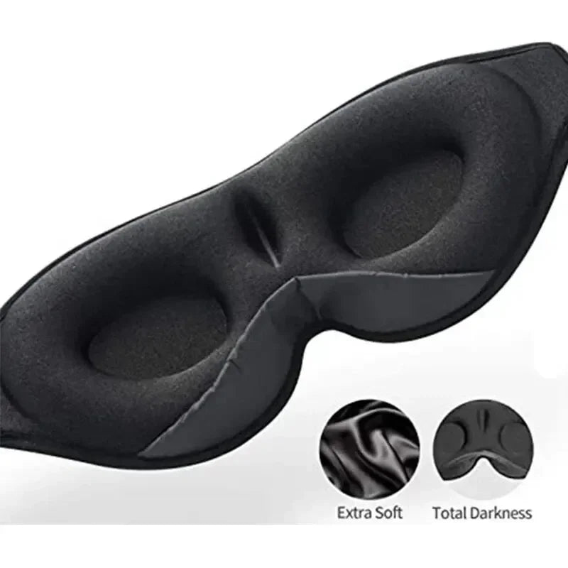 3D Eye Mask Bluetooth Music Play Sleeping Headphones with Built-in HD Speaker Mask For Sleep Headphones Wireless Air Travel 5.0