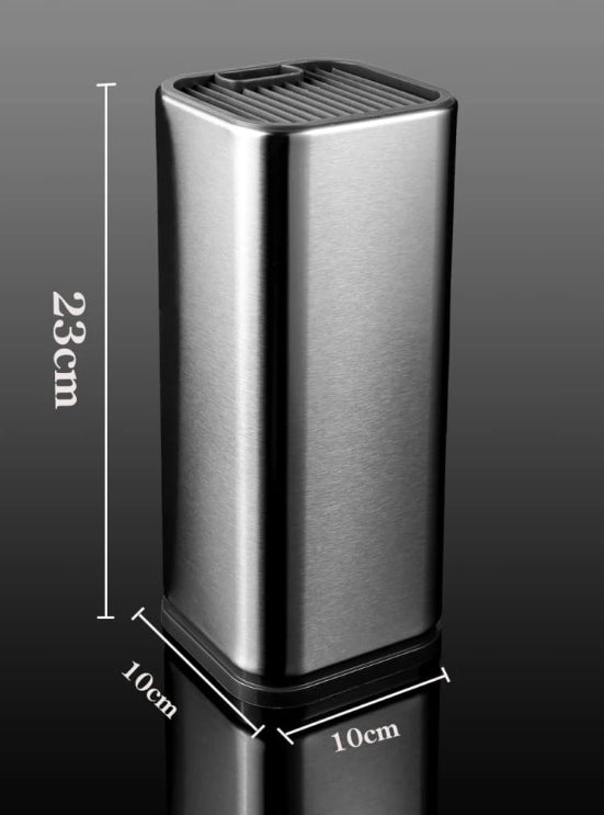 Magnetic knife holder space saver kitchen tool